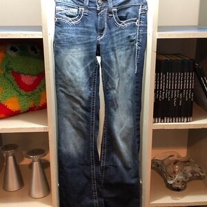 Ariat Women's Boot Cut Jeans in Faded Blue